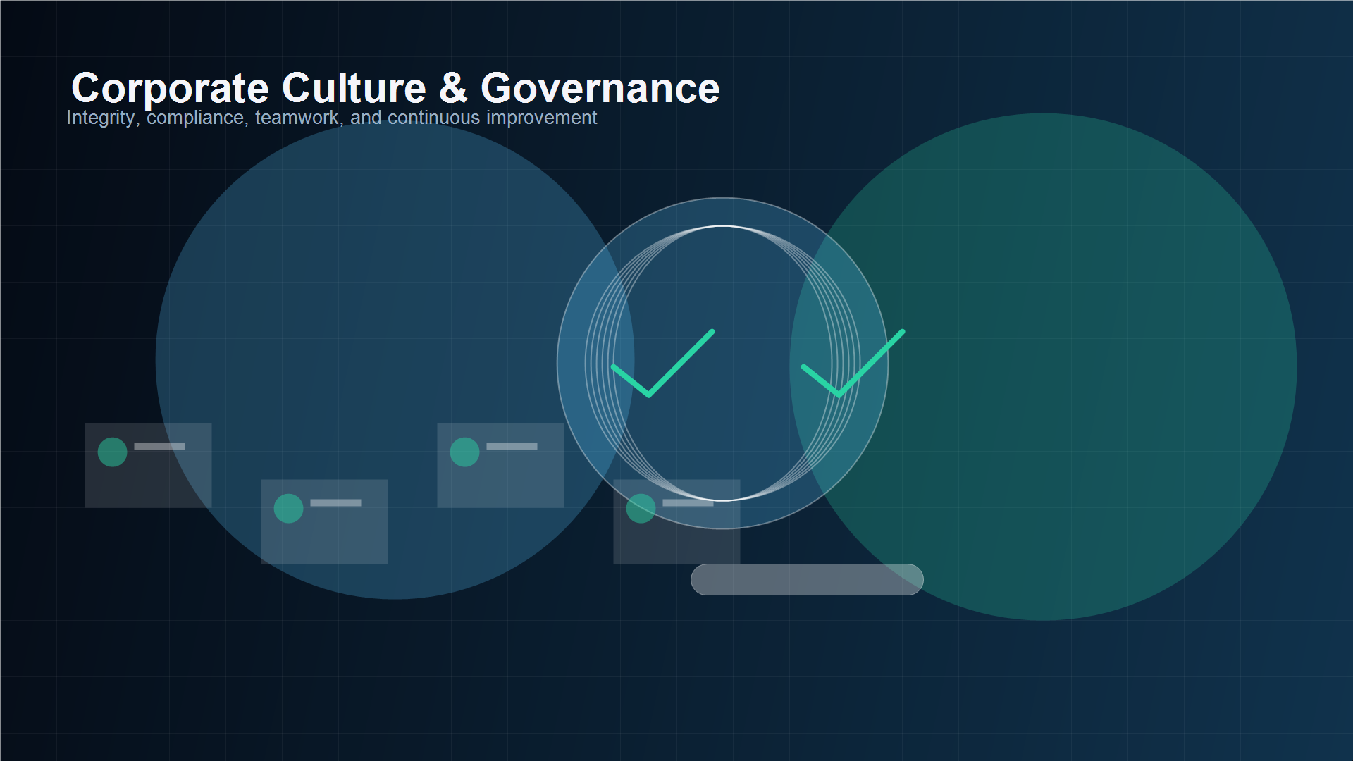 Corporate culture visual